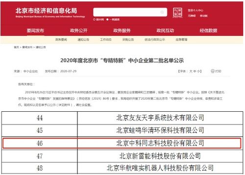 北京科技型中小企業(yè)信息技術咨詢服務百強領航，賦能數(shù)字經濟新未來